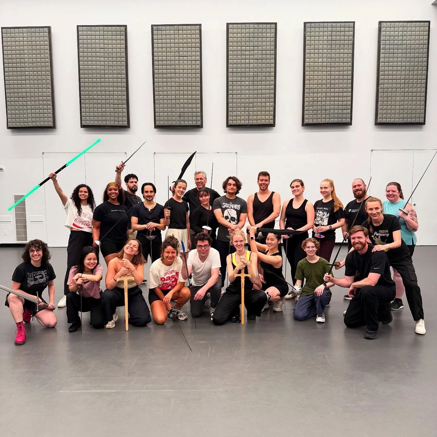 Knives. Swords. Drama.
 What more could you want on a Thursday night?

Huge thanks to everyone who came out swinging (safely) for the final class in our summer series @openjarstudios! You brought the heat and the flair. ⚔️🔪🔥

Stay tuned here for mo