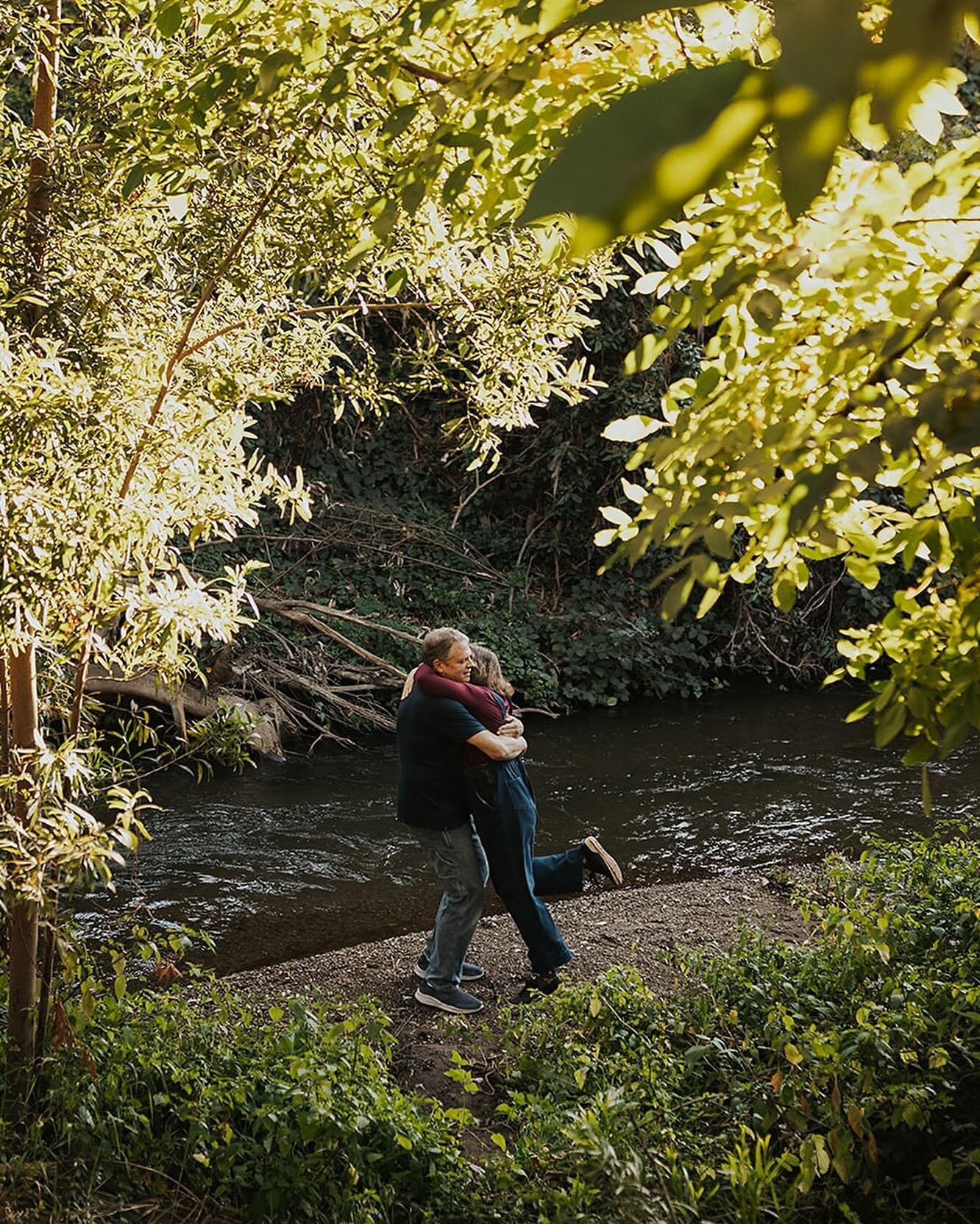 Catherine made me laugh when she mentioned during our session, that she&rsquo;d love to see these photos up amongst my other work in destinations like Yosemite, Big Sur, etc - showing that even a local spot, like along San Leandro Creek, can be a gor
