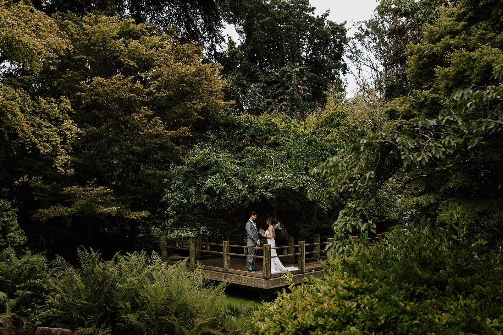 A San Francisco Botanical Garden Elopement