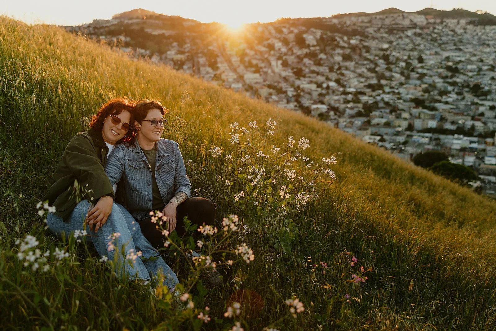 Bernal Heights Springtime Engagement Session
