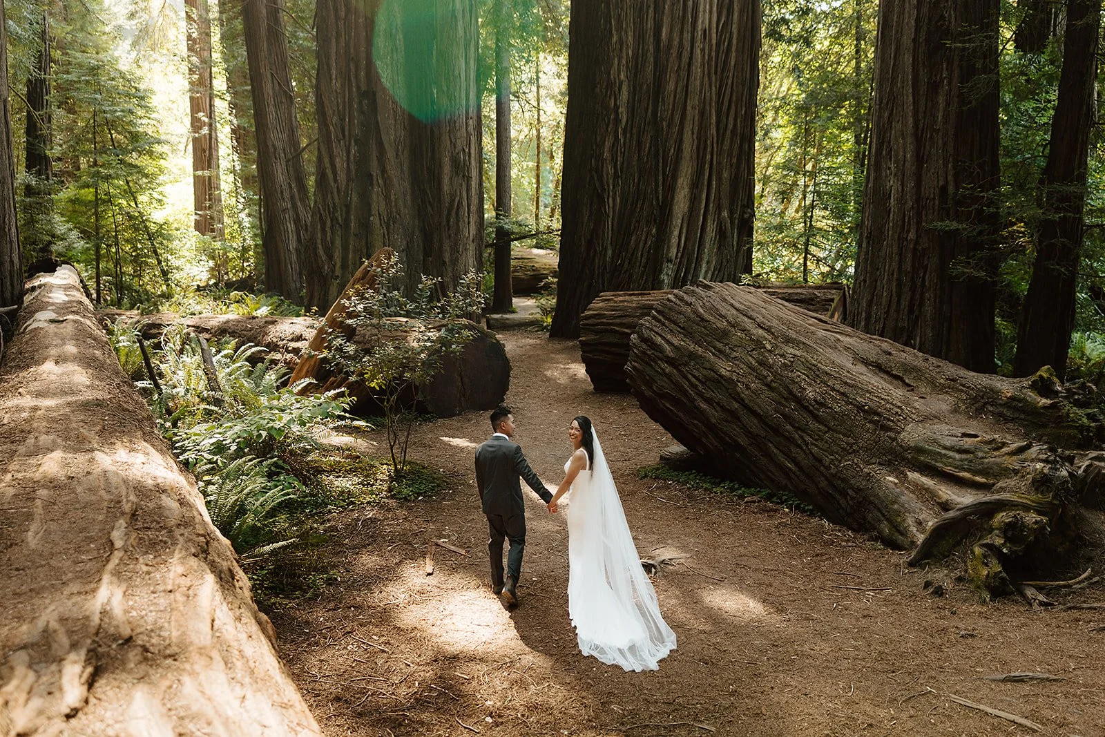 ADVENTUROUS REDWOOD NATIONAL PARK ELOPEMENT