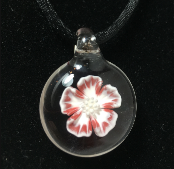 Hibiscus Flower Pendant