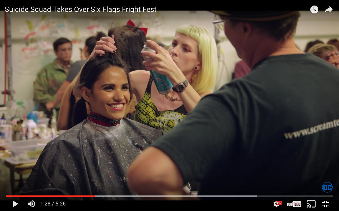 Suicide Squad Takes Over Fright Fest, 2016 DC All Access Host/Actress: Tiffany Smith