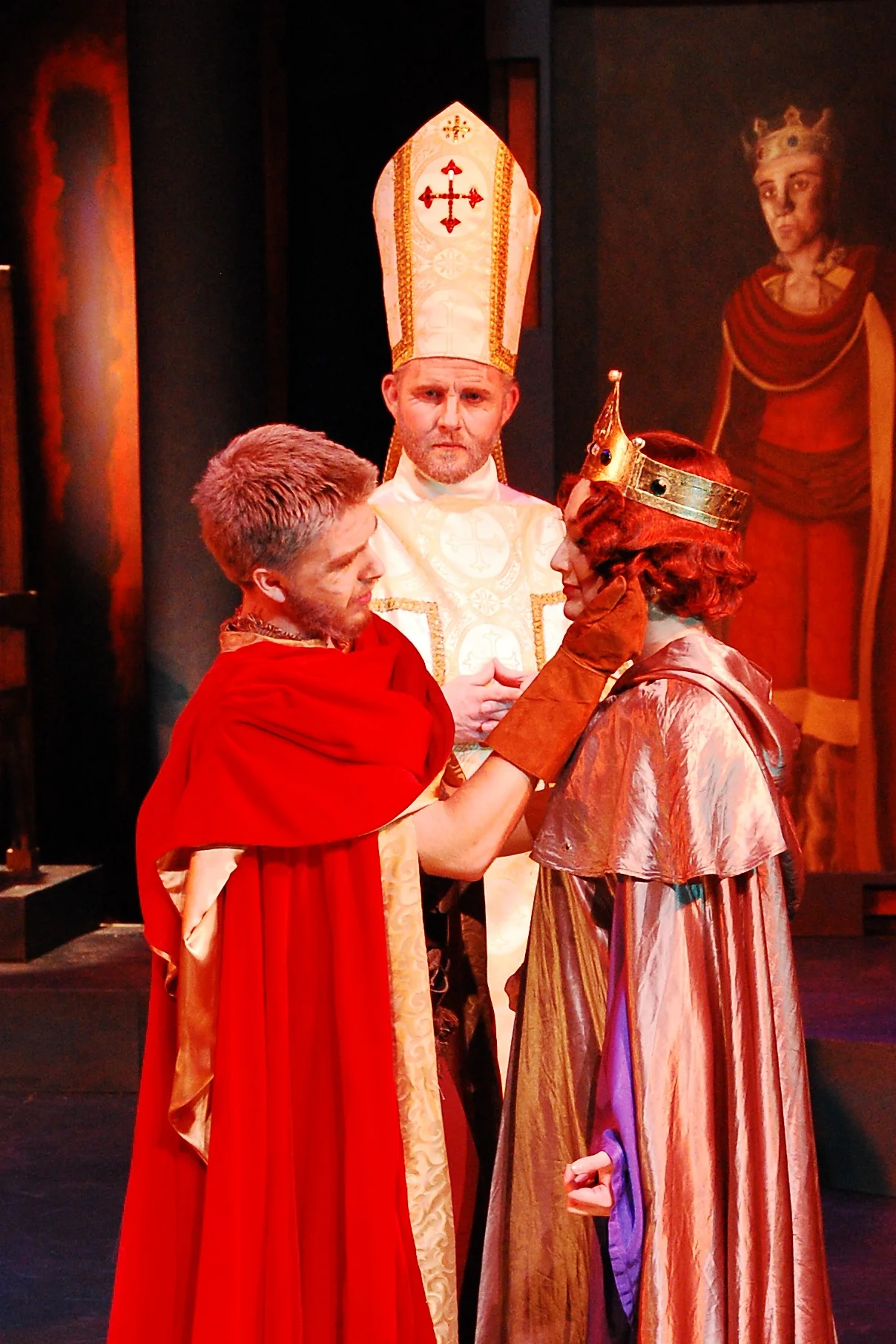 Henry IV, 2009 San Francisco State University Director: Mohammad Kowsar Designer: Courtney Flores Miter and Crown construction
