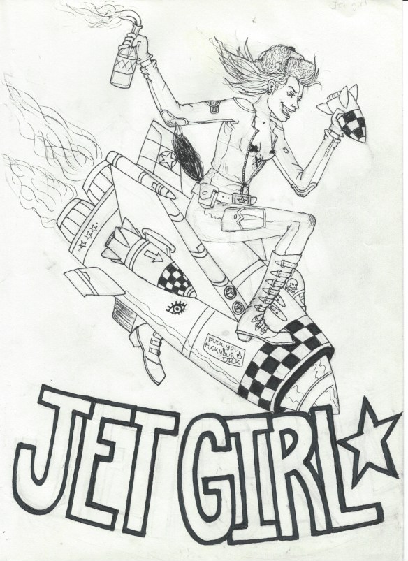 Tank Girl Coloring Book: Jest Girl Full, 2015