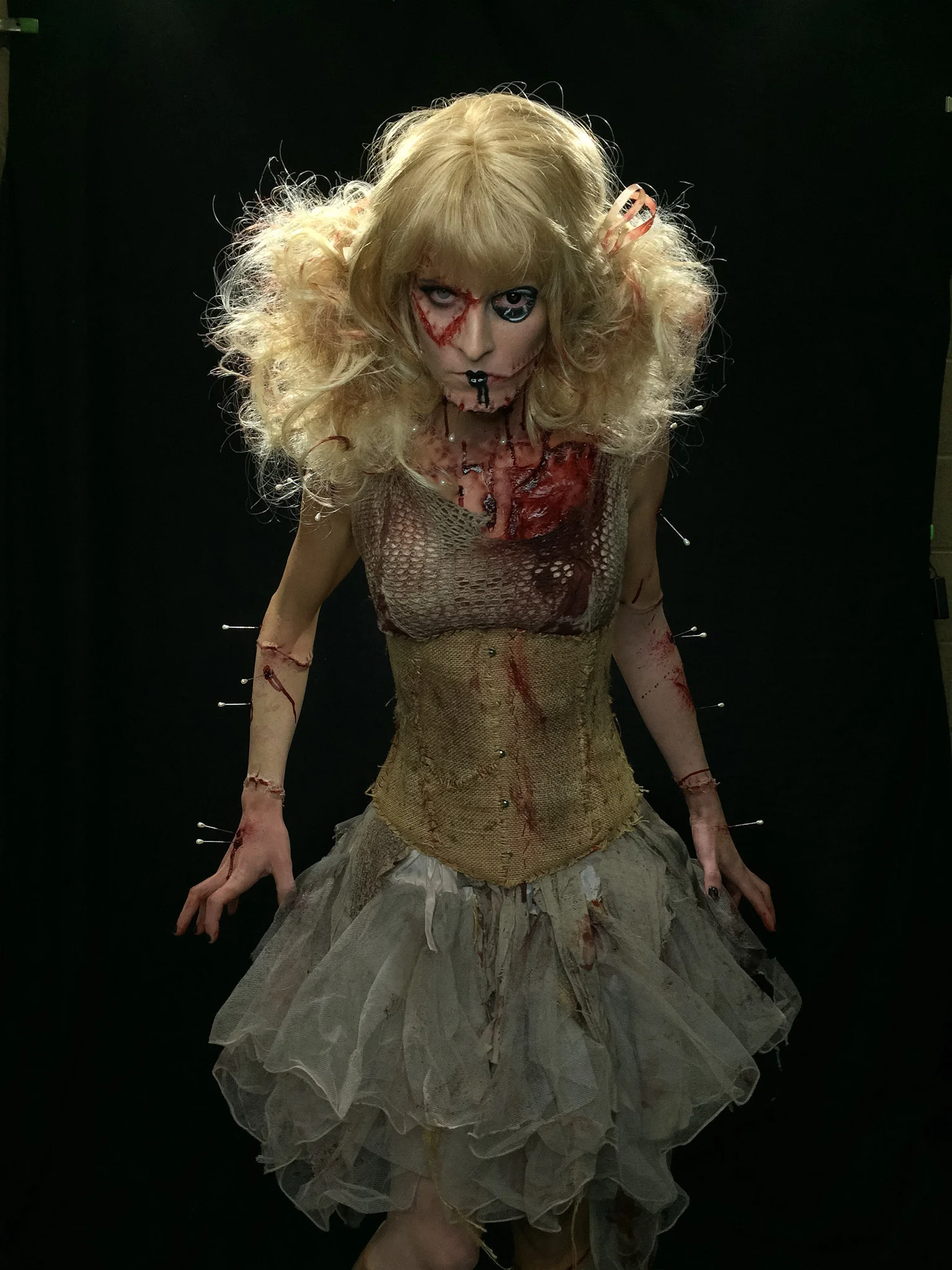 Monsterpalooza- Frends Demo, 2016 Makeup by: Chloe Sens Photo by: Russel Preston Brown