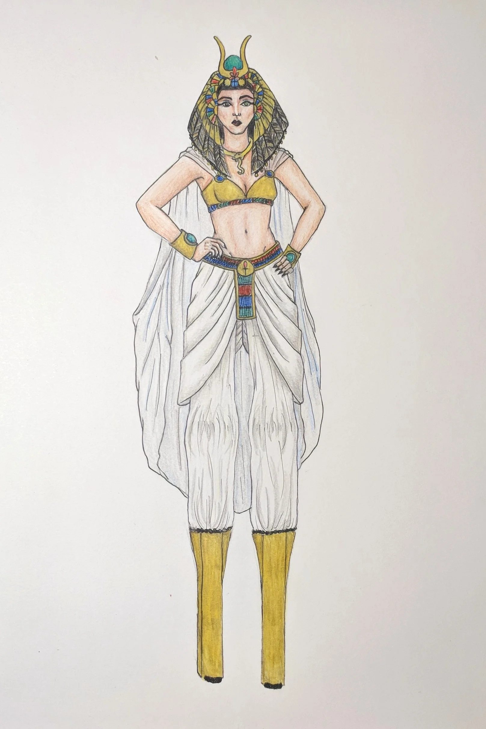 The Mummy Ride costume re-design pitch, 2015