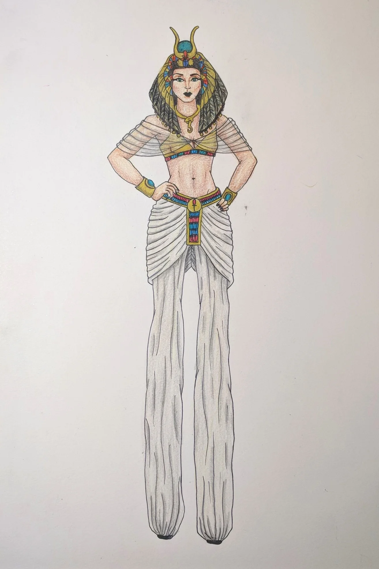 The Mummy Ride costume re-design pitch, 2015