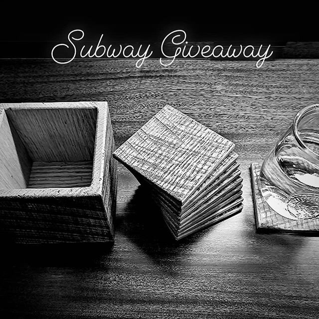 📢 GIVEAWAY ALERT 📢

Week5️⃣ It's a raffle based giveaway and you will ABSOLUTELYneed a ticket🎟️🎟️🎟️ to win. 
I will be randomly giving out a minimum of 250 raffle tickets today on the NYC subway.
.
Today's offering is a set of 10 coasters made f