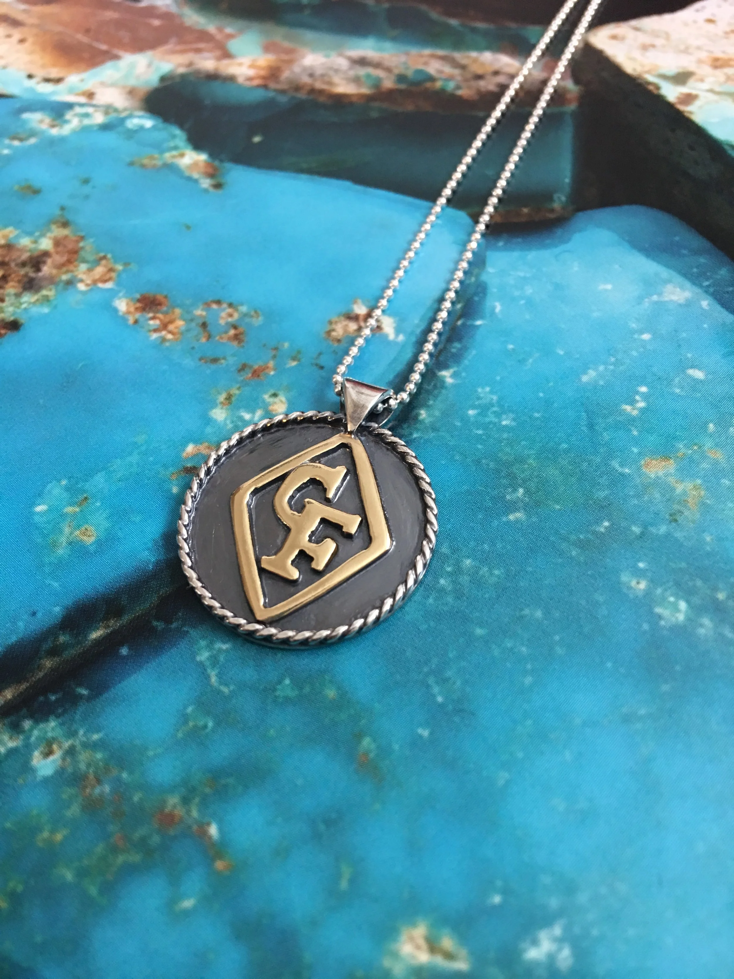 Custom Ranch Brand Necklace