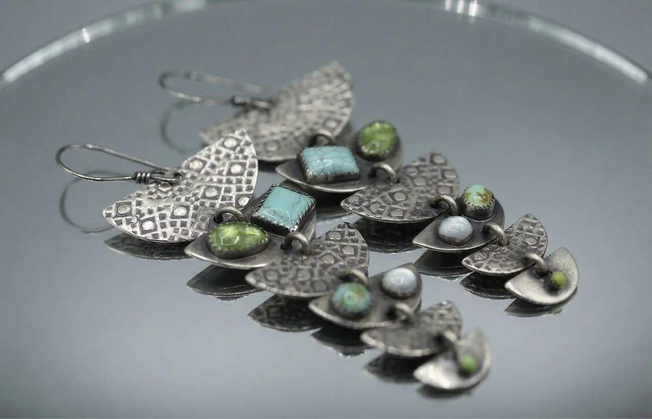 Amy-Sabatier-Designs-Kirana-6 tier-Duster-Earrings-Sterling -Silver-Gemstones-1 copy Large.jpeg