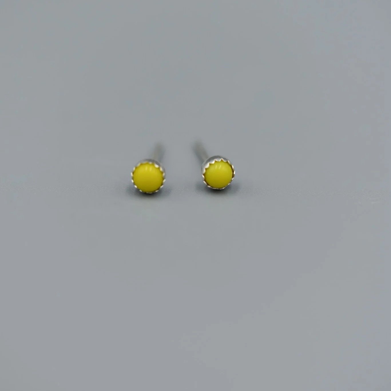 Mini-Yellow-Rosarita-Stud-Earrings-Sterling-Silver-Artisinal-Amy-Sabatier-Designs-Handmade-Jewelry-2.jpg