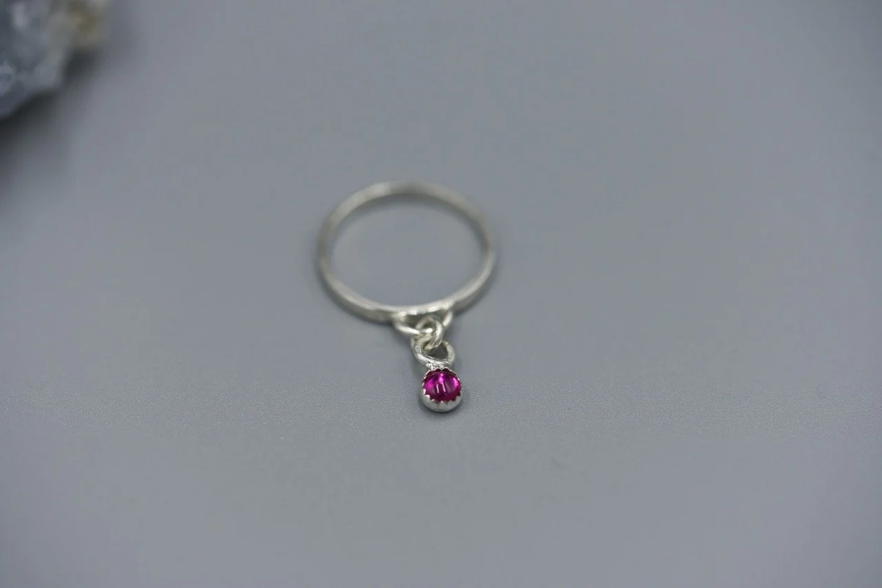 Amulet Charm Rings- Sterling Silver