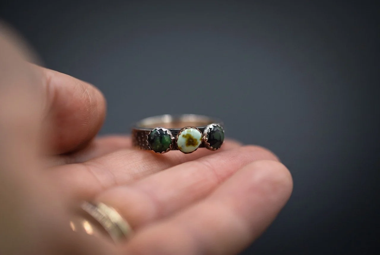 Myriad Turquoise & Variscite Ring