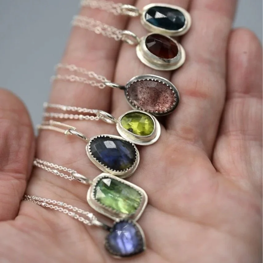 Prism-+Necklaces-Sterling+-Silver-Amy-Sabatier-Designs-Handmade-Artisinal-Kyanite-Hessonite-Garnet-Strawberry-Quartz-Vesuvianite-Labradorite-Blue-Green-Kyanite-Tanzanite-Jewelry.jpg
