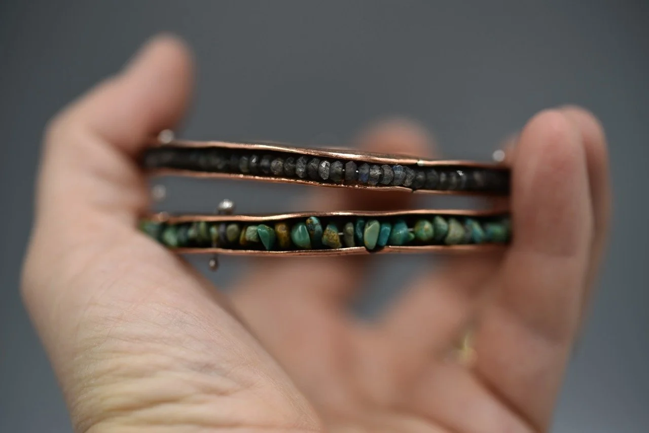 Amy-Sabatier-Designs-Channel of Intuition-Bangle-Coppe-Labradorite-Turquoise-Handmade-4 Large.jpeg