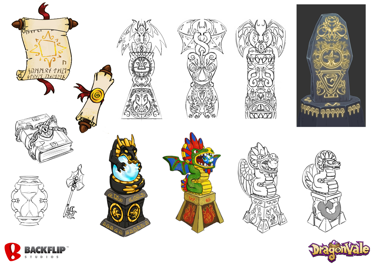 DragonVale props
