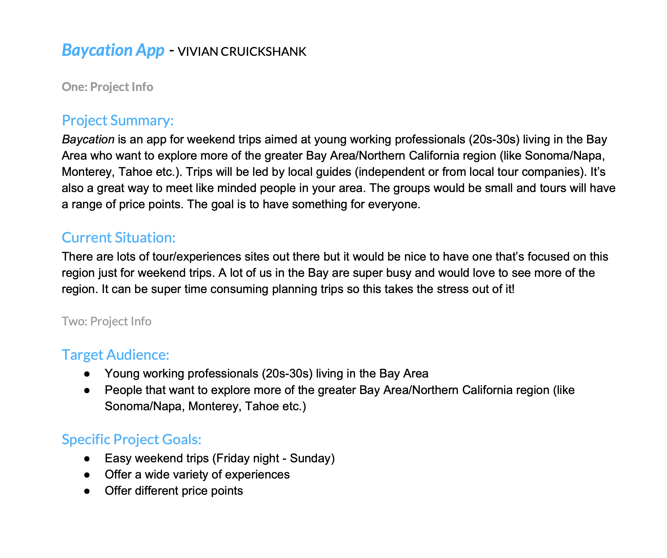 Outlining the Scope of the Project