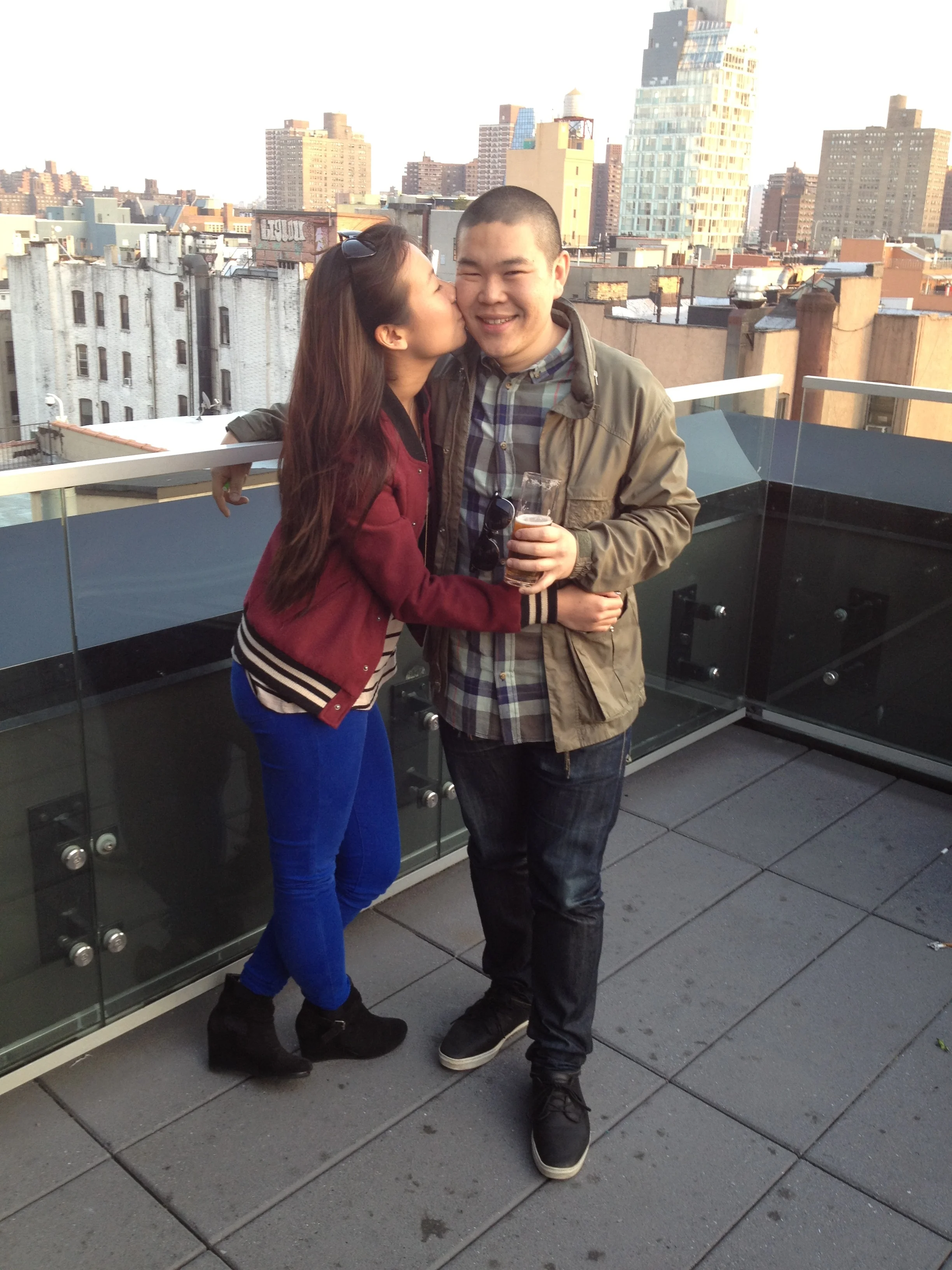 How cute is Andrew here.