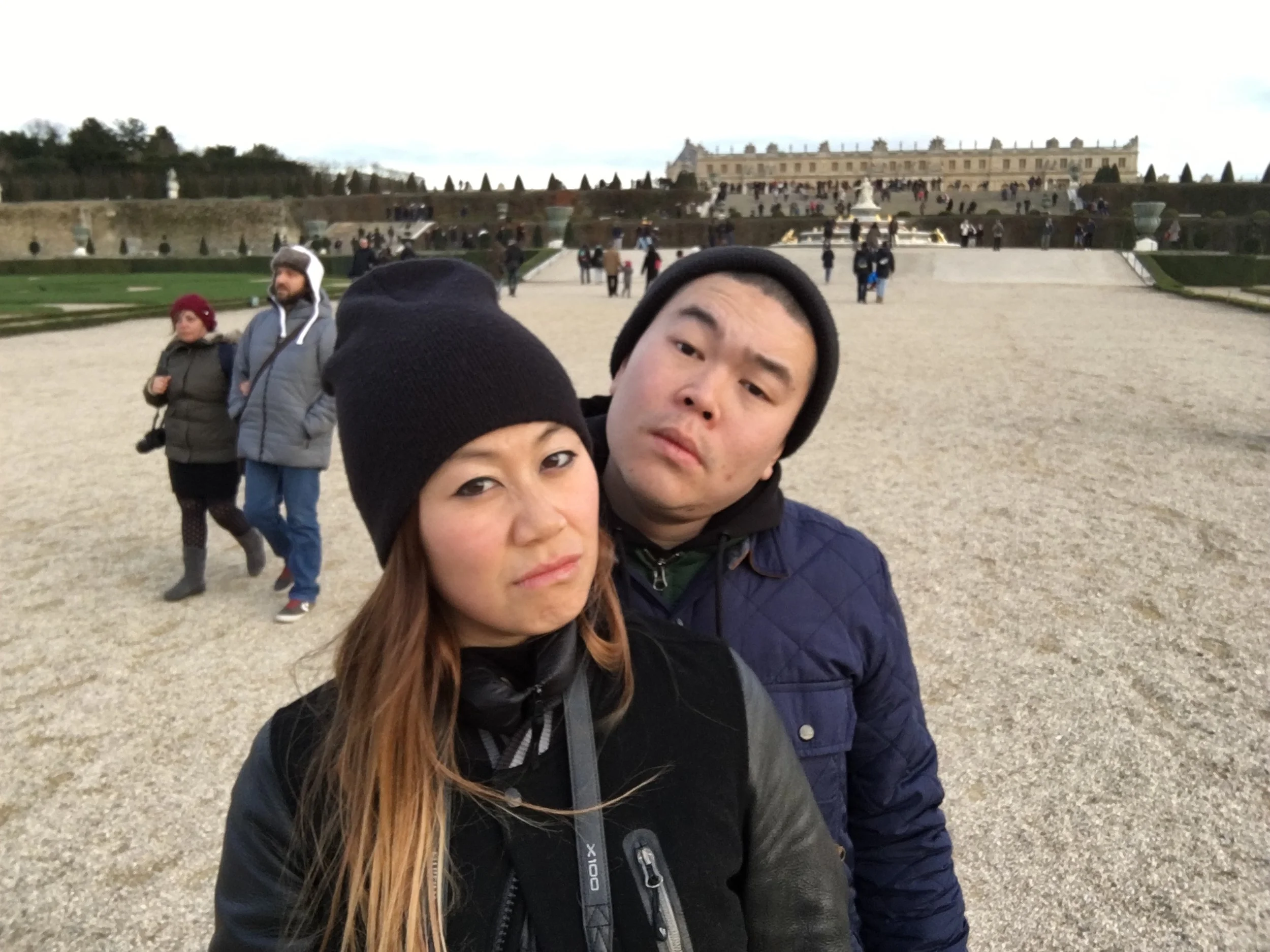 Looking hard at Versailles in 2015.