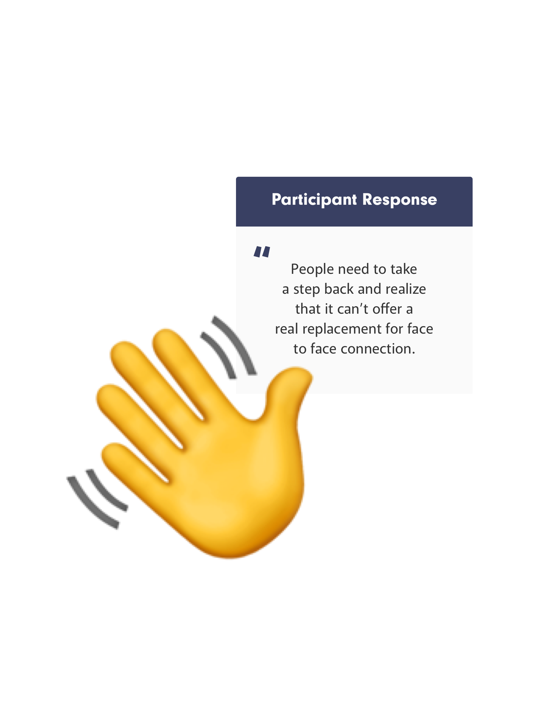 Social media can discourage from engaging in meaningful, in-person interactions.