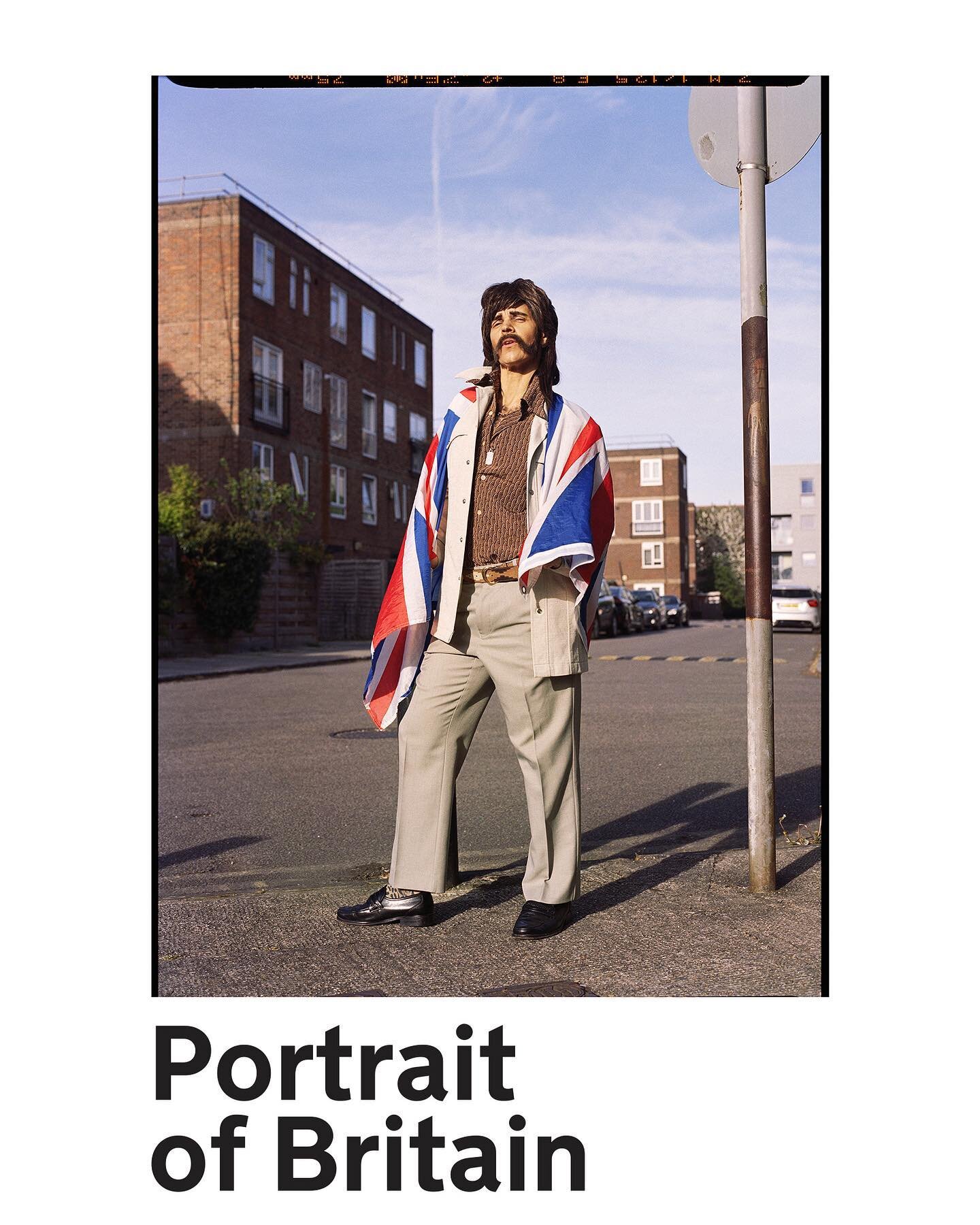 So happy this photo of @mr_pat_riarchy has been placed in this year&rsquo;s shortlist for Portrait of Britain - only the charismatic Pat Riarchy would have got me into flag waving. The photo will be in Portrait of Britain Vol 6 photobook with @blueco
