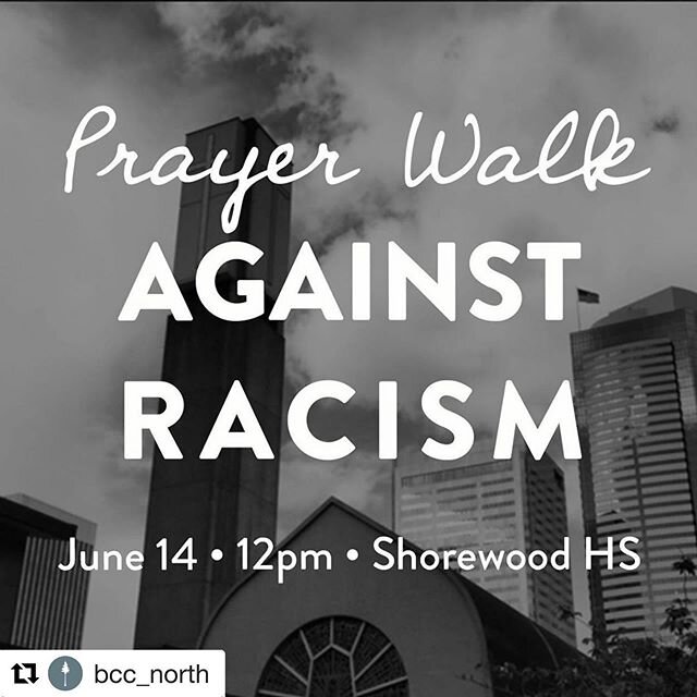 If you&rsquo;re in the area, we&rsquo;d love to invite you to come join us with our church for a prayer walk against racism this Sunday. See below for details. 👇🏼
・・・
Sunday, June 14, after our Drive-Thru event, Pastors Scott &amp; Raoul will lead 