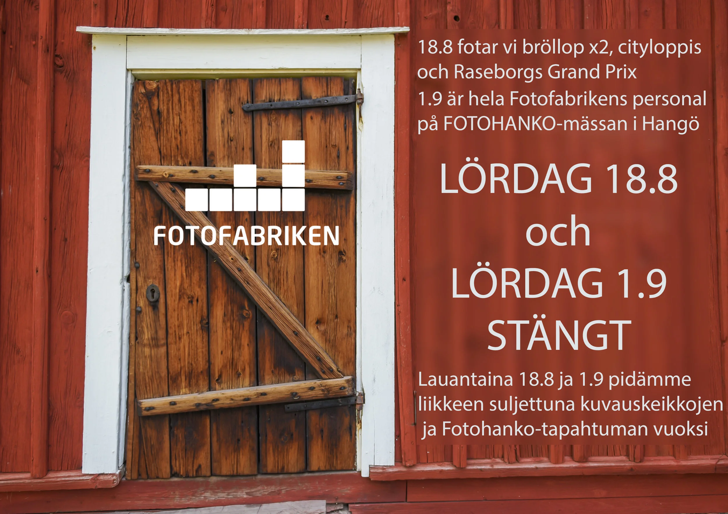 det är mycket nu...