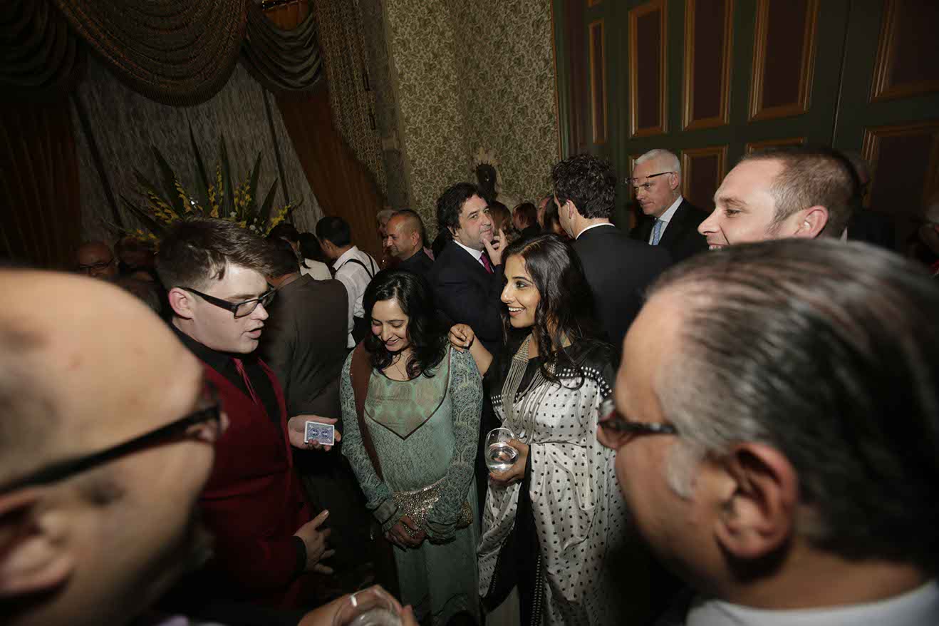 Performing for Vidya Balan, the ambassador for the Indian Film Festival in Melbourne. 