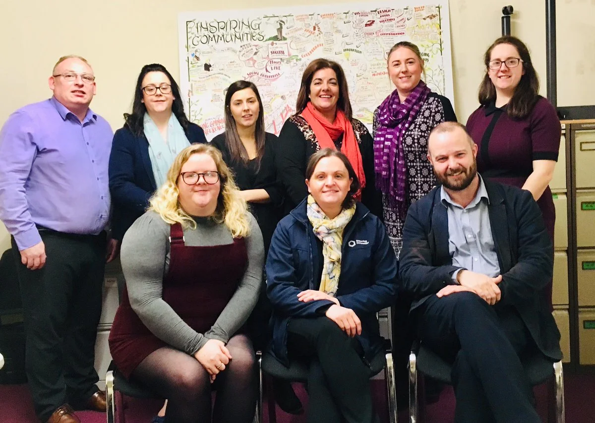 Members of the TPPN at a recent meeting.