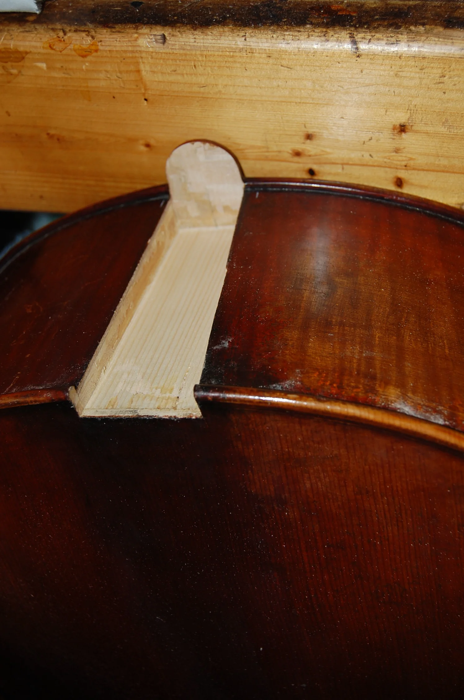 A step by step neck graft — Woodbridge Violins