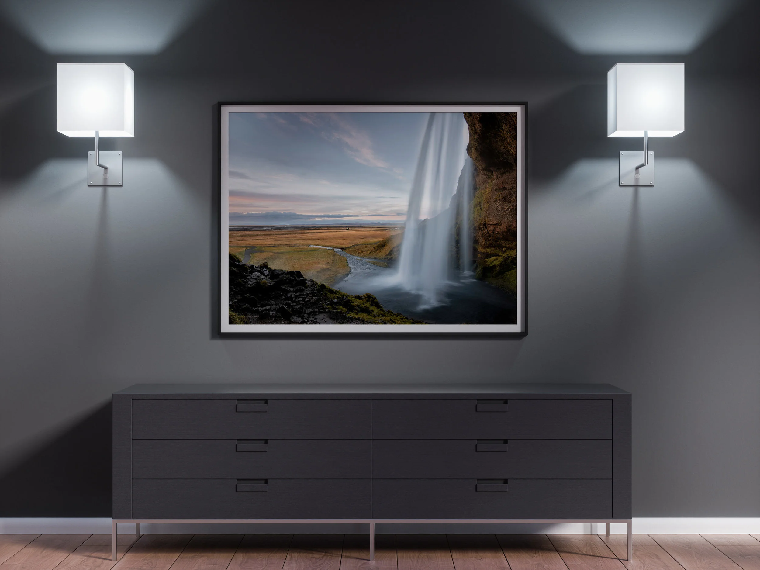 FRAME NOT INCLUDED - EXAMPLE ONLY