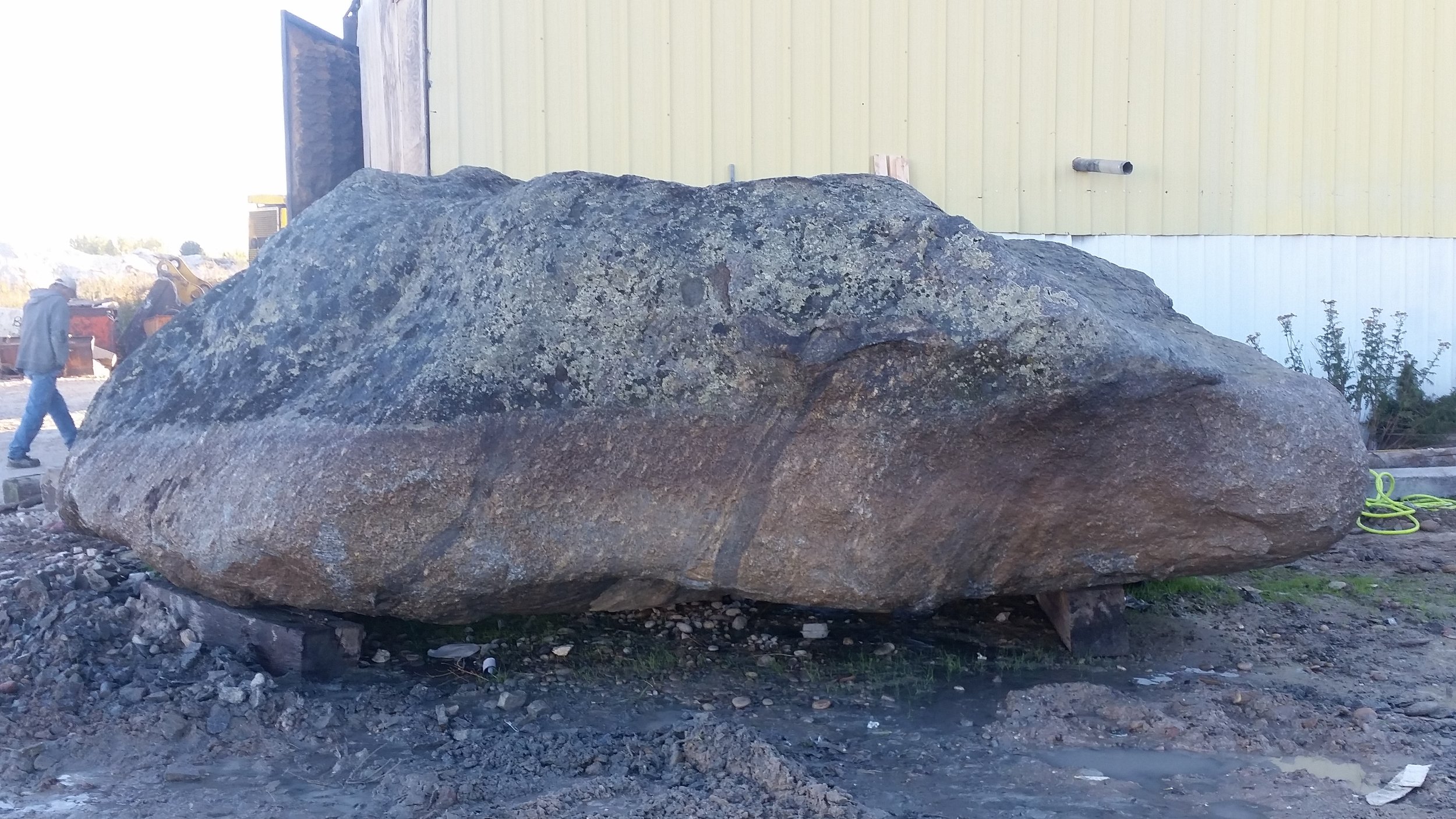 Carved Boulder