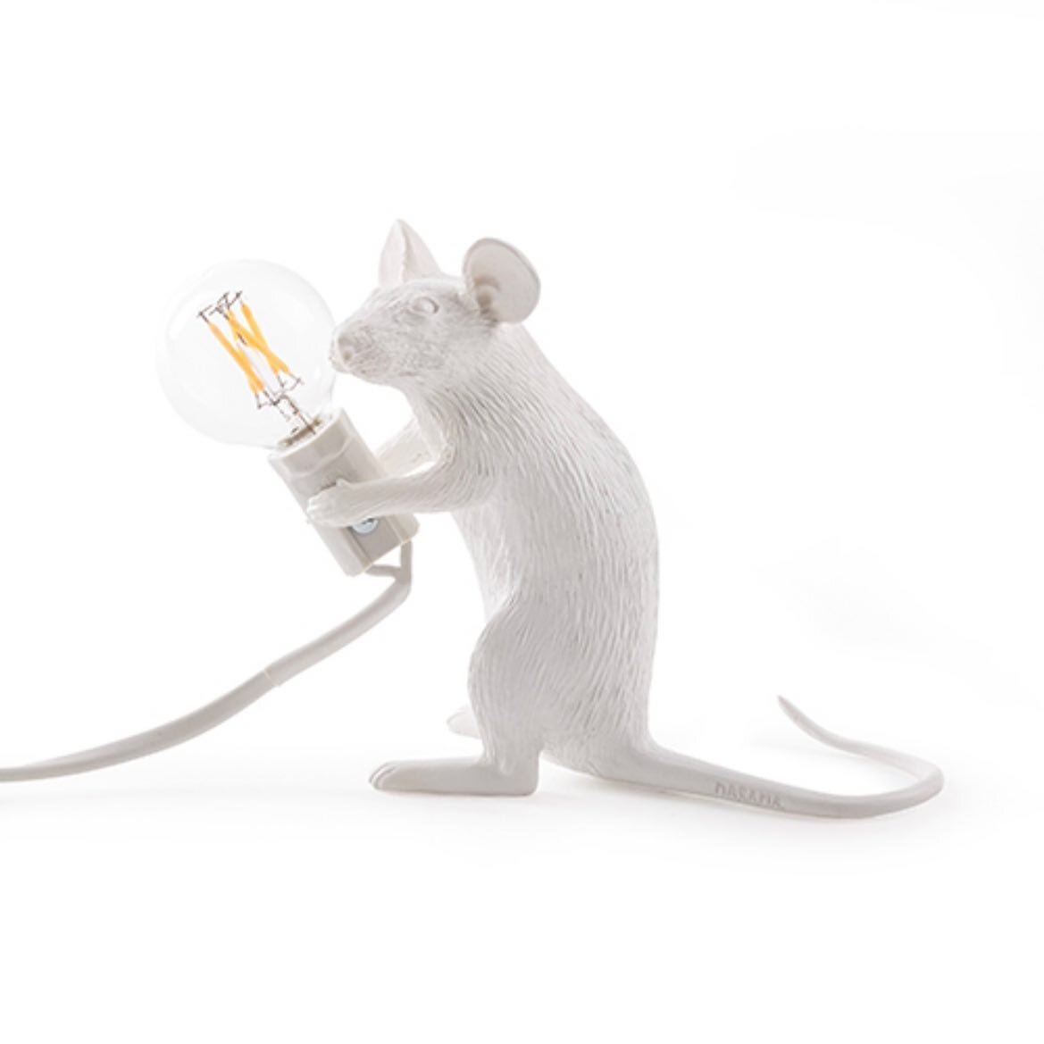 FAVOURITES..

This Seletti mouse lamp was designed by the Italian designer Marcantonio Raimondi Malerba. For Seletti he designed three different lights in the shape of a mouse: a standing, lying and sitting one. 

It gives a funny twist, that&rsquo;s