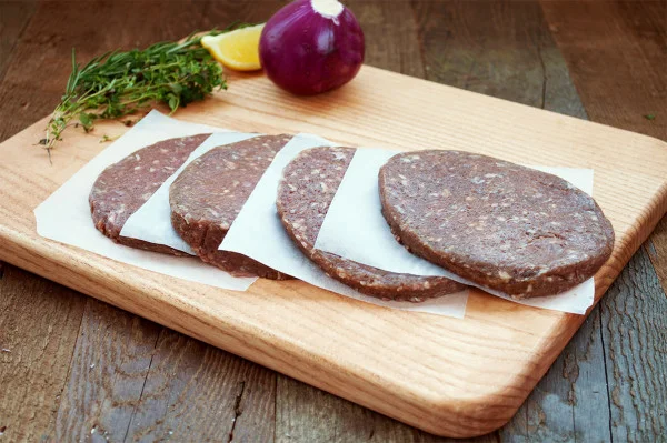 Bison Burger Patties 4 x 4oz Patties