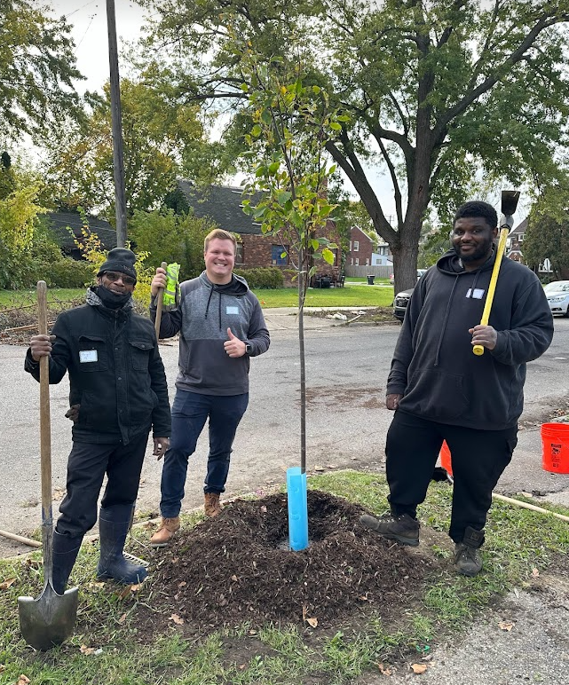 Detroit Spring Community Tree Planting