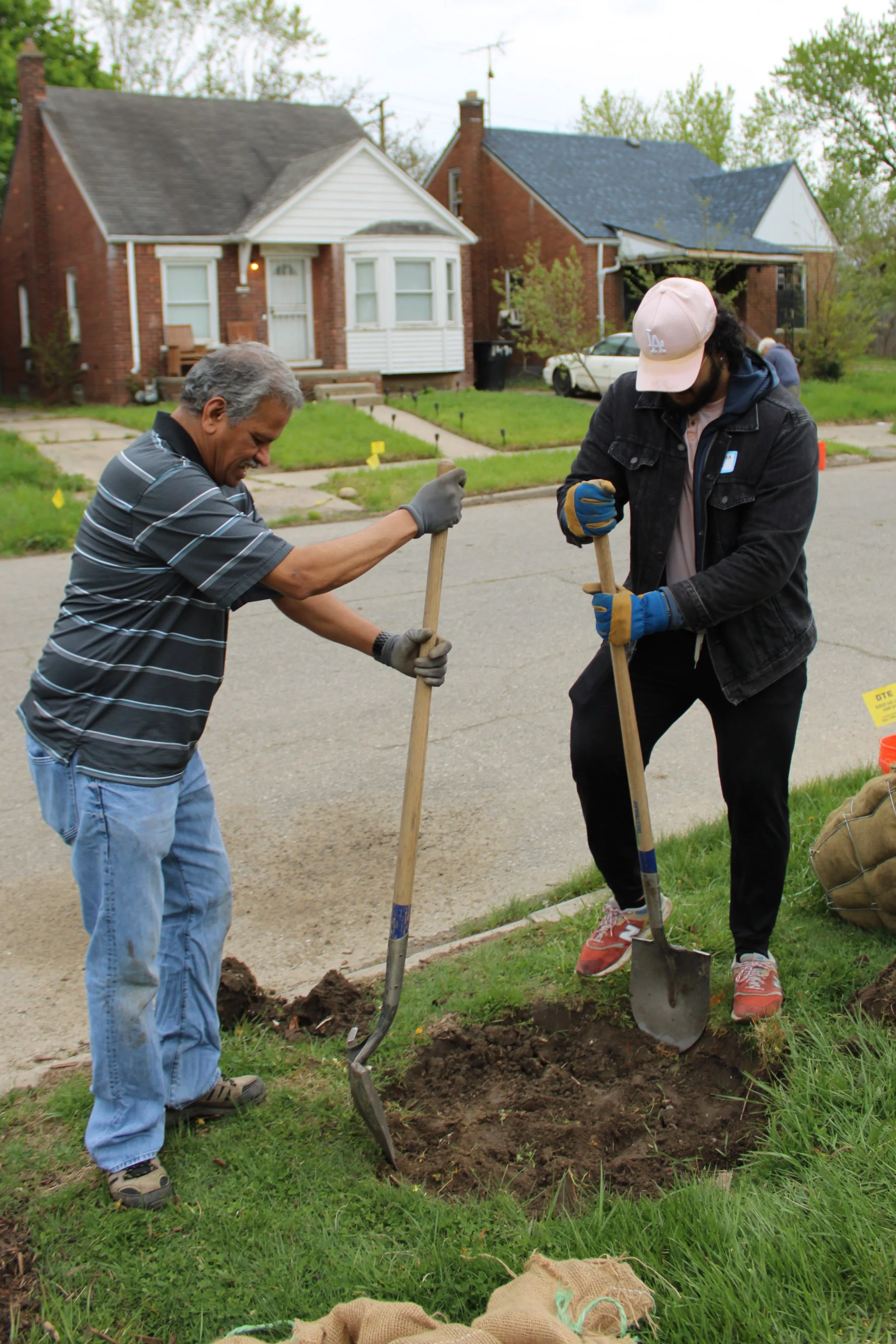 Detroit Community Tree Planting