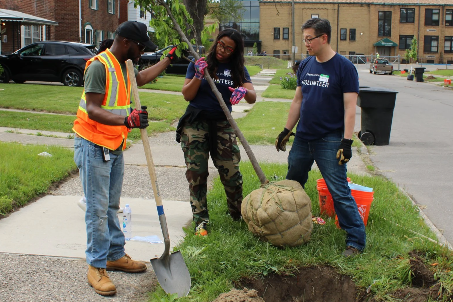 Detroit Community Tree Planting