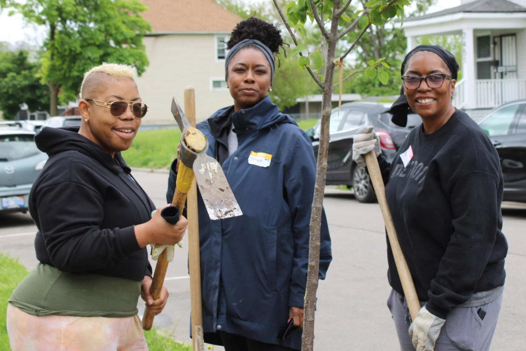 Detroit Community Tree Planting