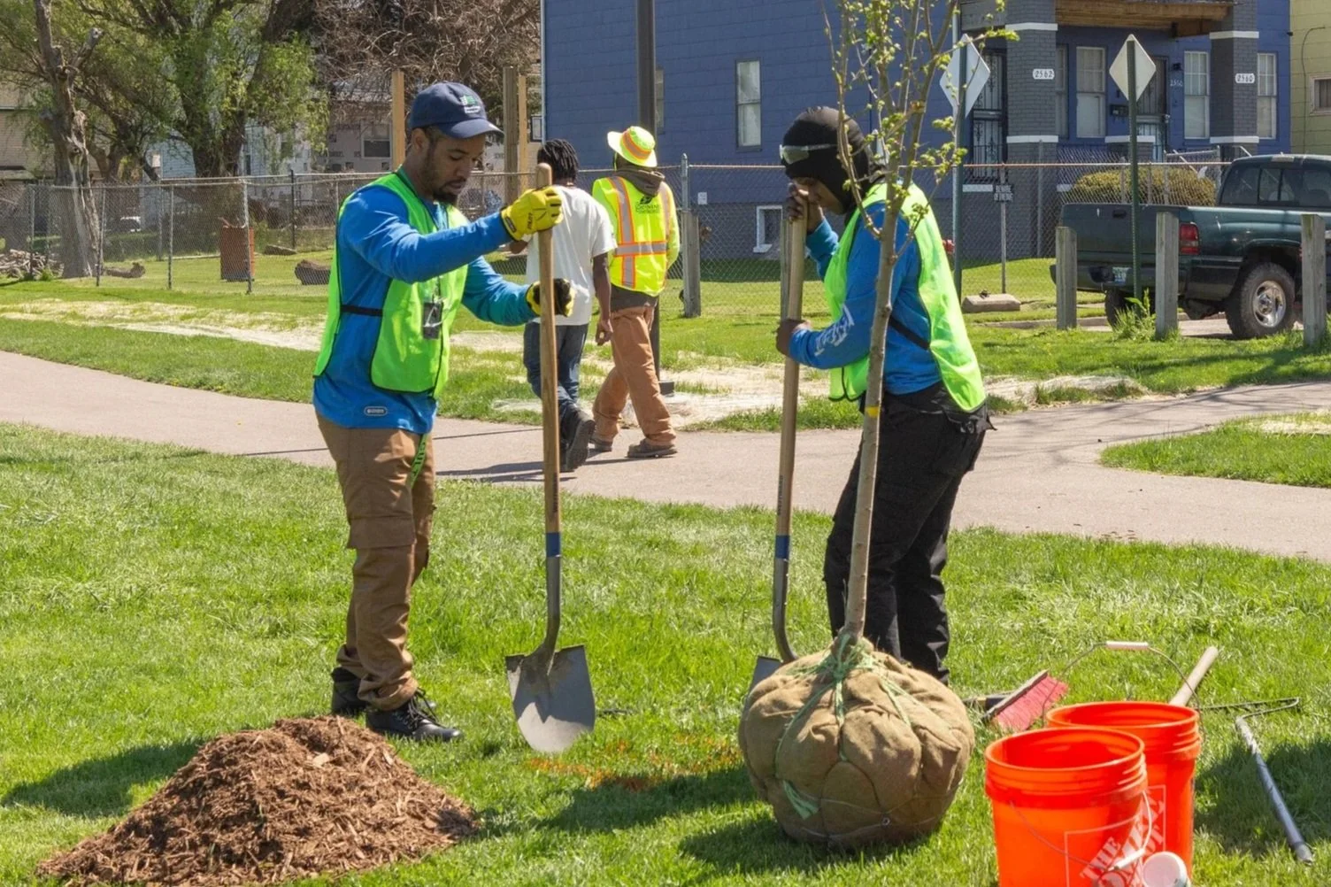 Detroit Community Tree Planting
