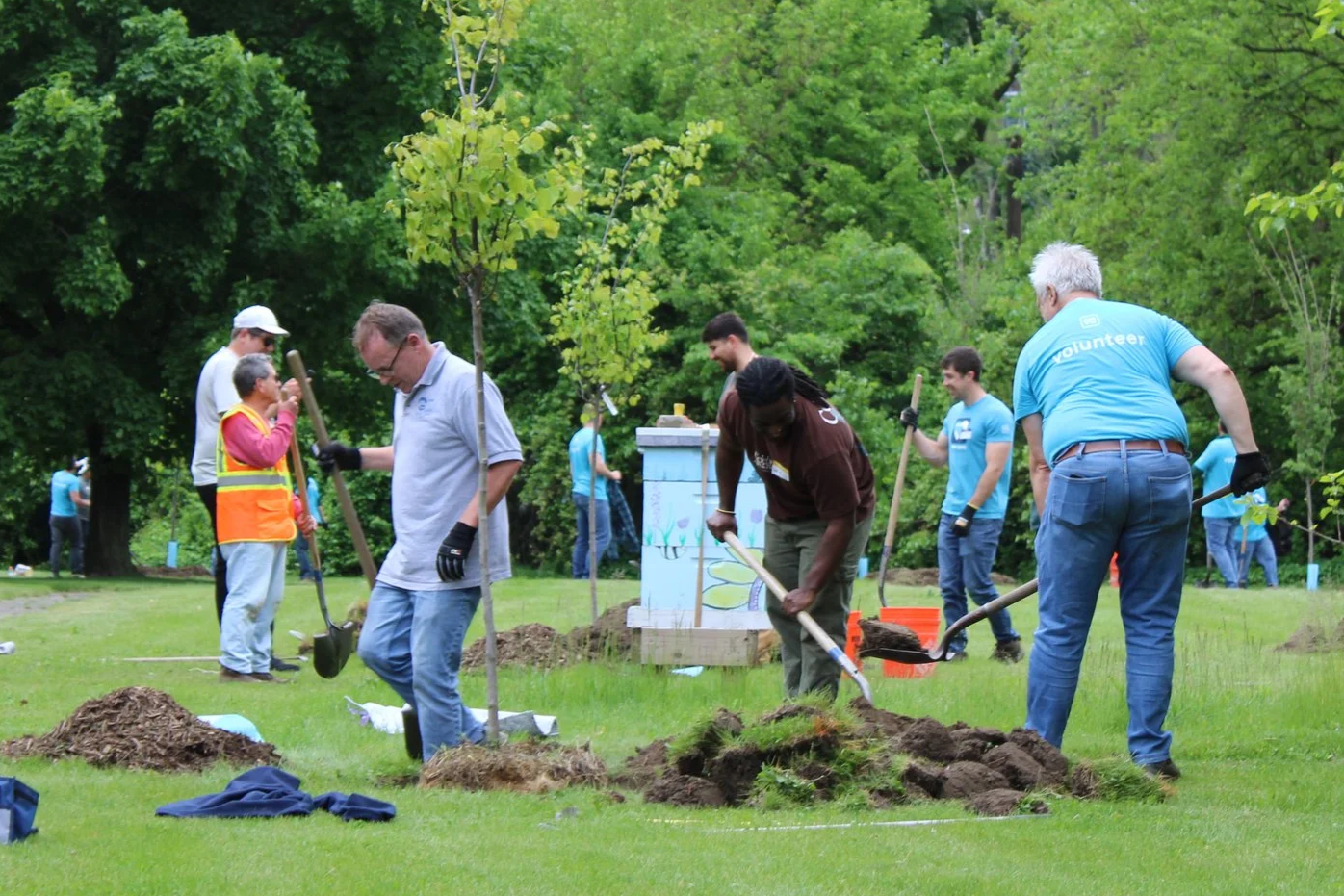 Detroit Community Tree Planting