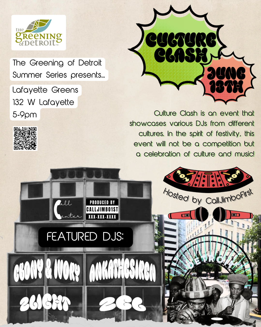 The Culture Clash - A Night of DJ's
