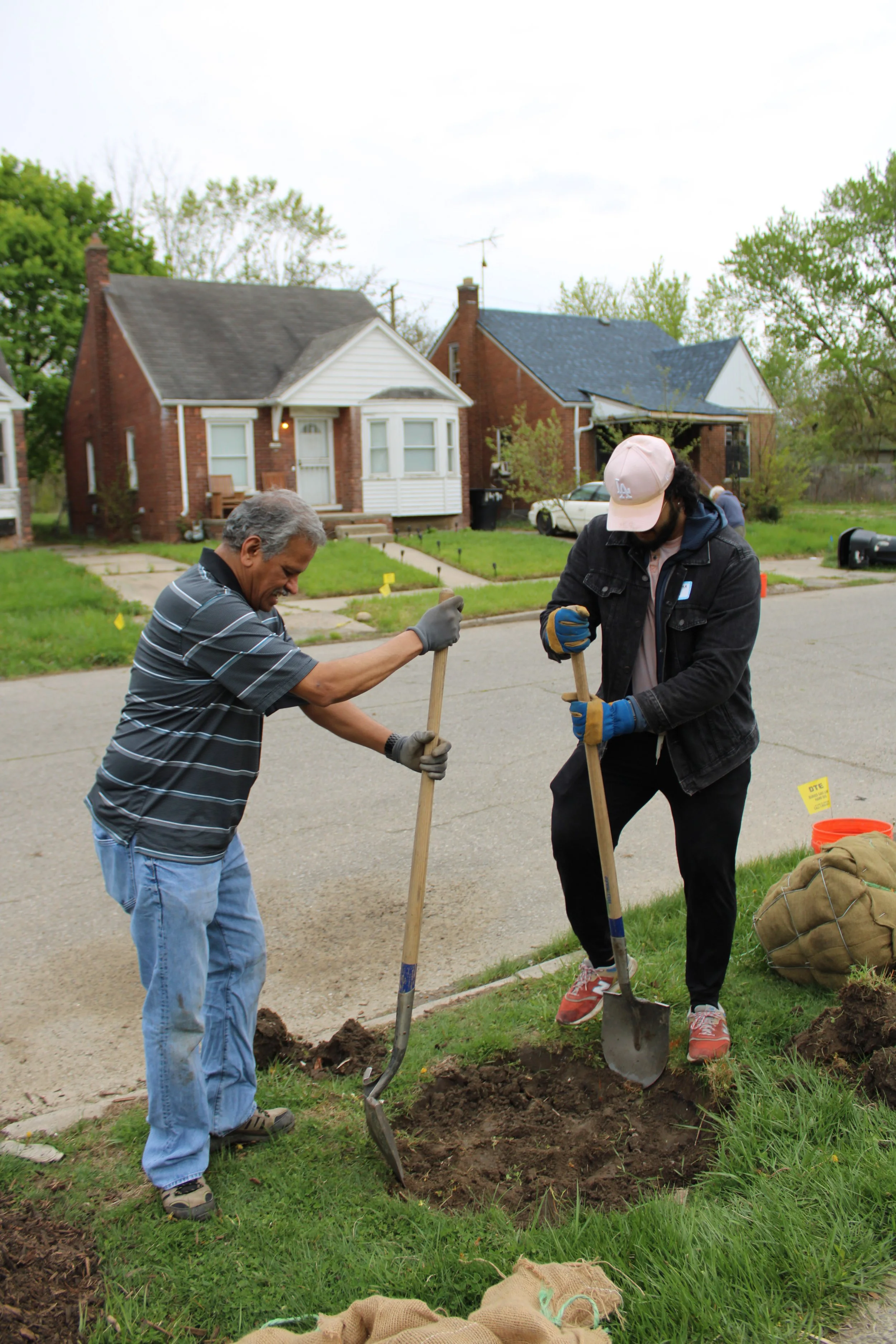 Casey/Barone Park Community Tree Planting