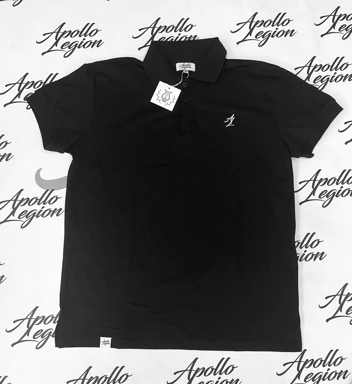 Black Polo w: White Embroidery.jpeg