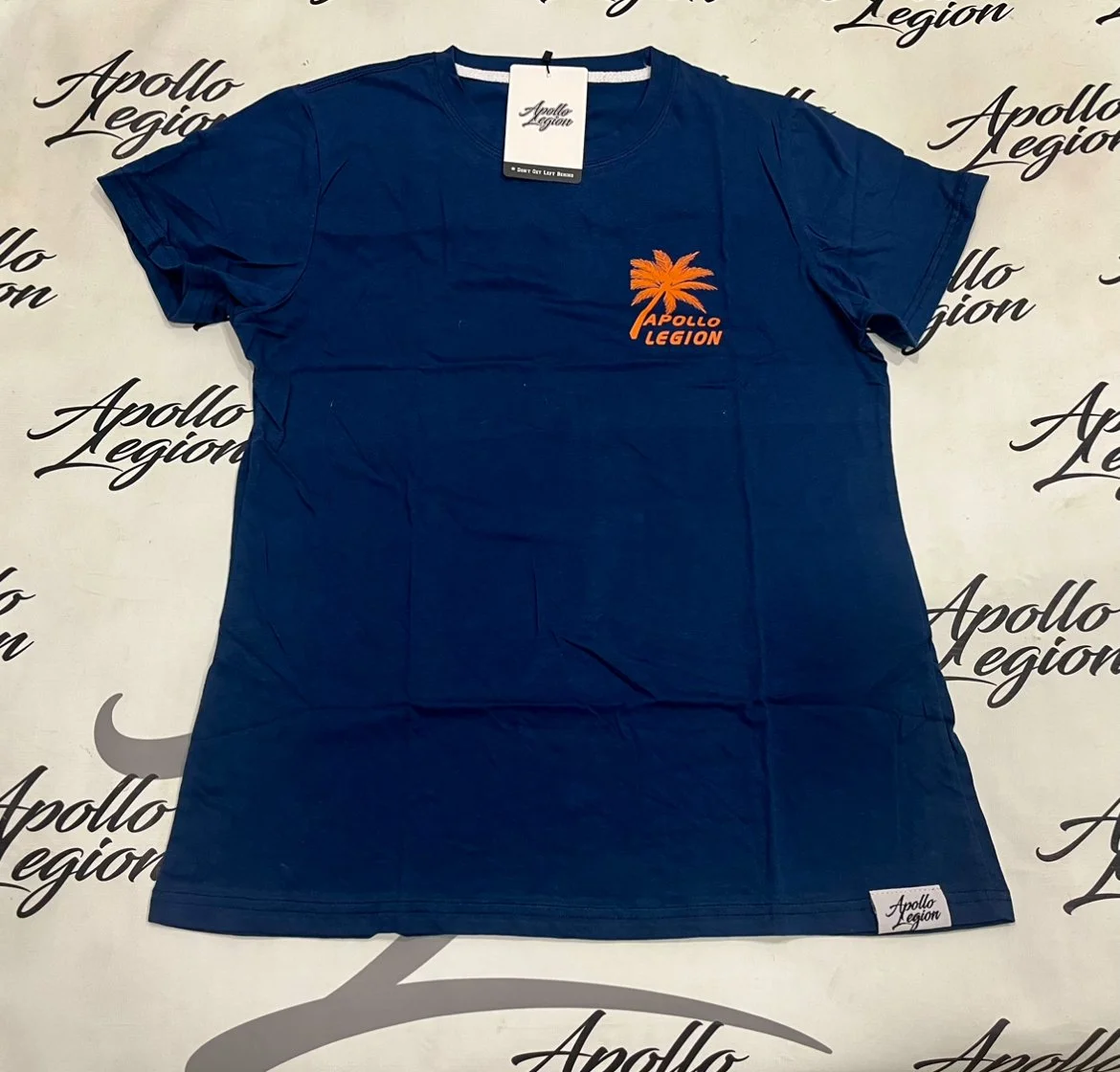 Navy Blue Shirt w: Palm Tree Logo (Female).jpeg