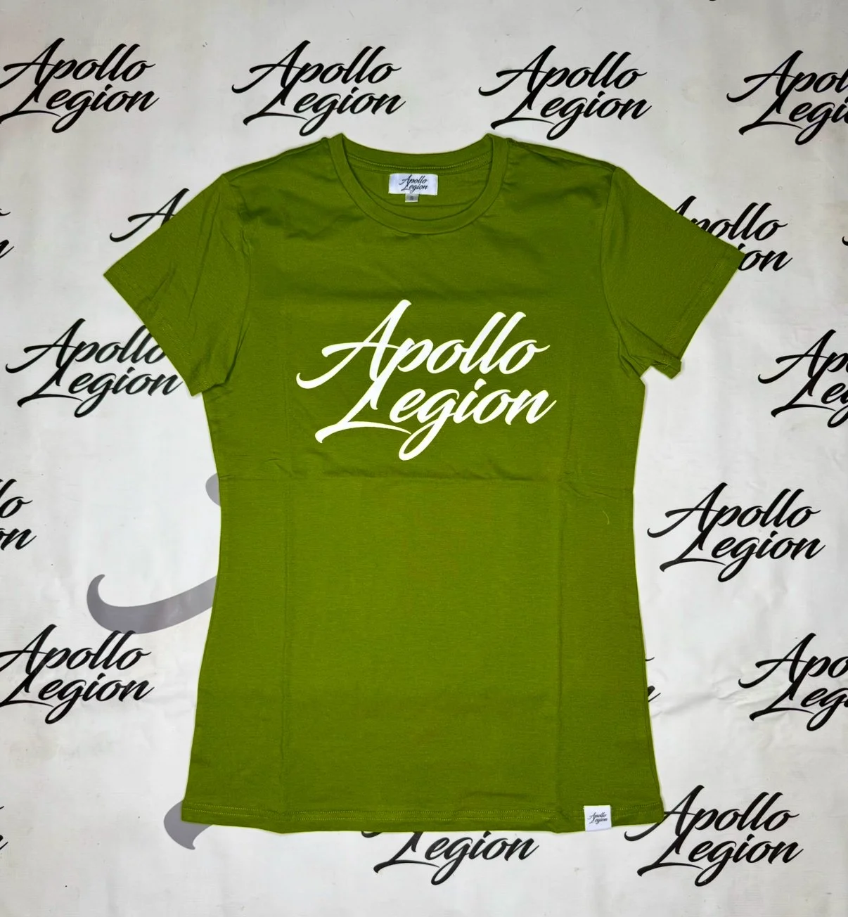 Olive Green w: White Print (Female).jpeg