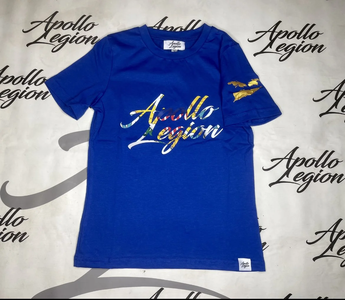 Royal Blue w: VI Flag Print (Children Sizes).jpeg