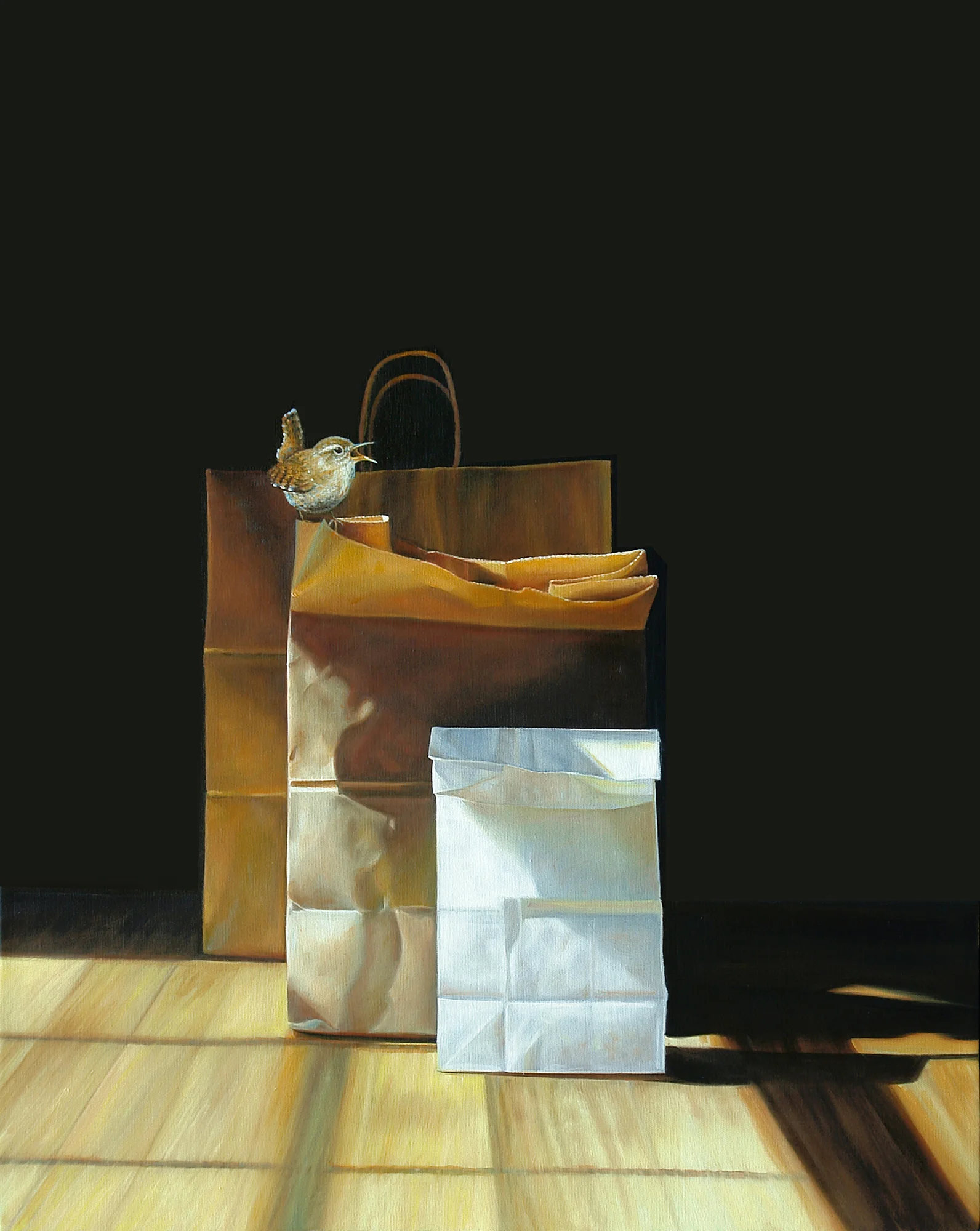 Perch No. 3 | 24 x 30 | Oil on canvas
