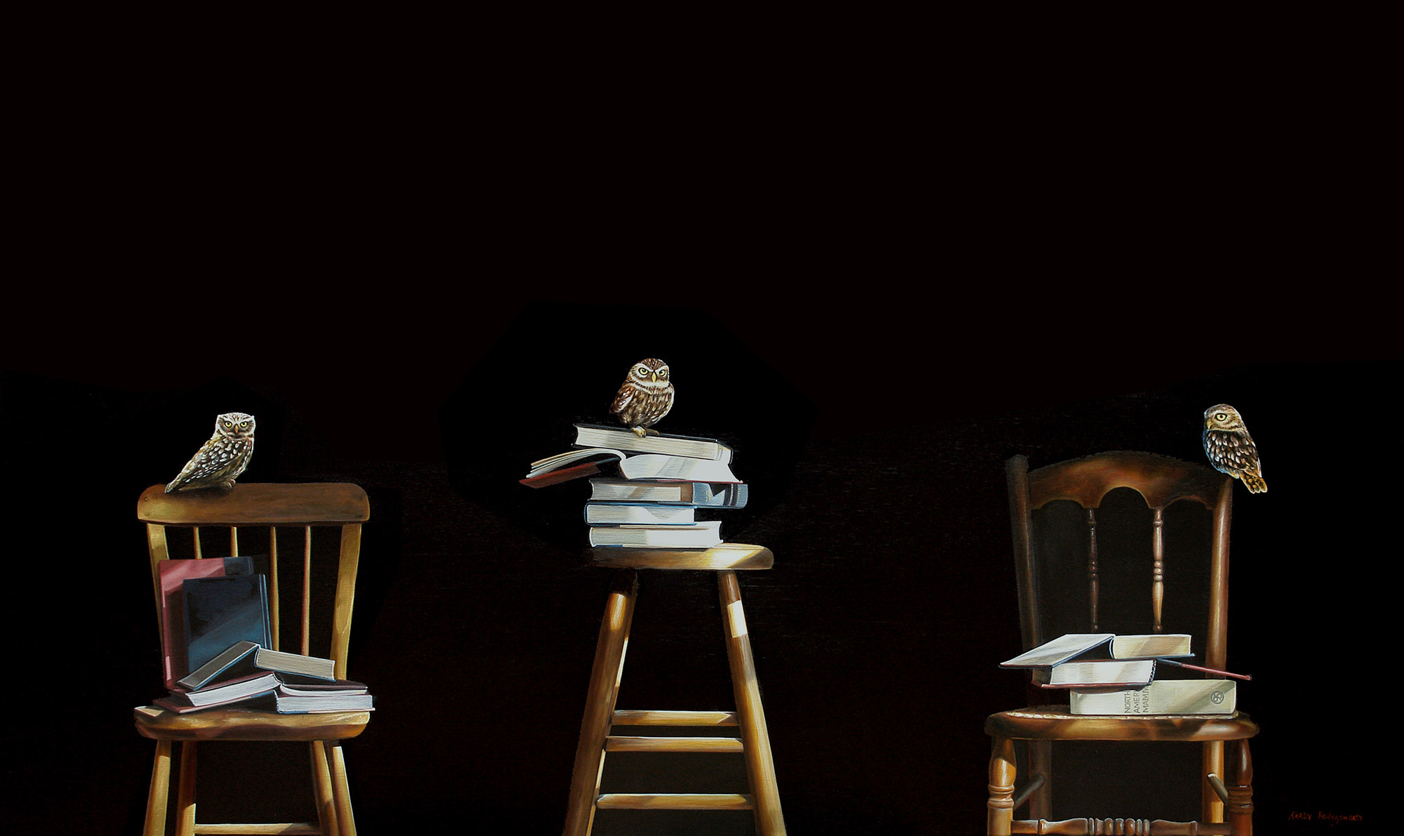 Knowledge | 36 x 60 | Oil on canvas