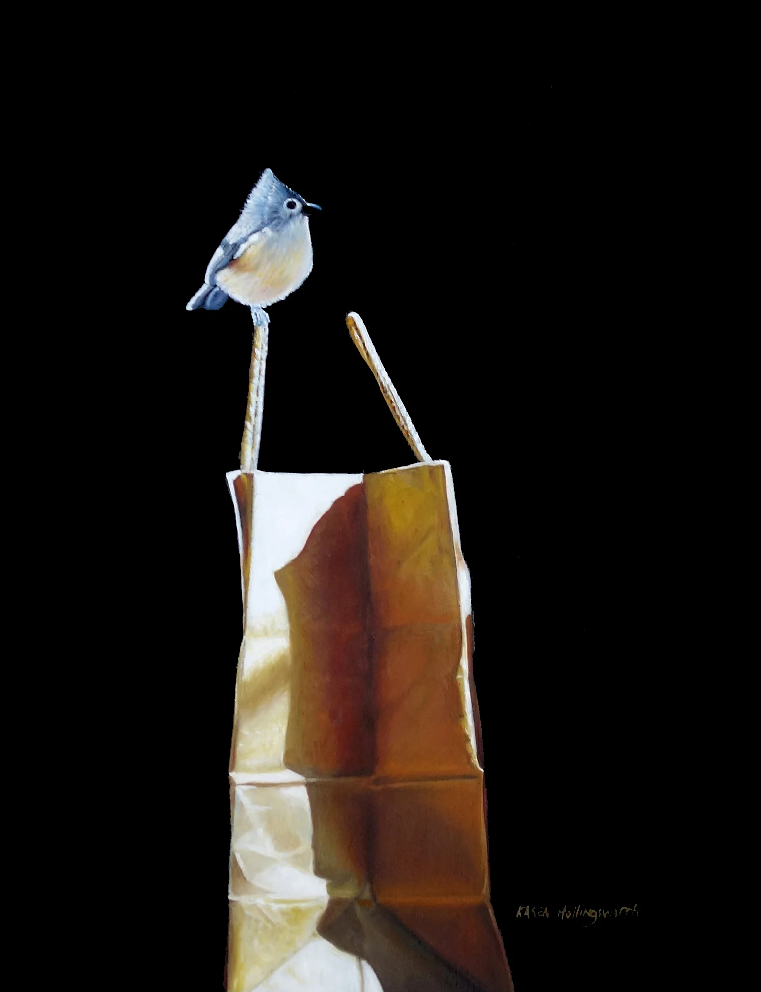 Lil Perch No. 5 | 10 x 14 | Oil on canvas